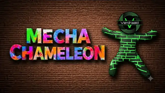 teken verstoppertje met de menne  // Meccha Chameleon LIVE